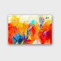 Wallity Cuadro decorativo de vidrio templado Multicolor 70 x 100 cm